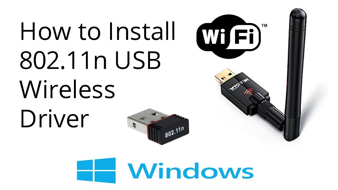 802.11n wlan usb adapter driver download